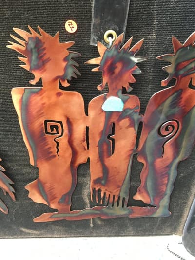 Tranquility — handmade copper wall art by Hikmat, Southwest Treasures Art